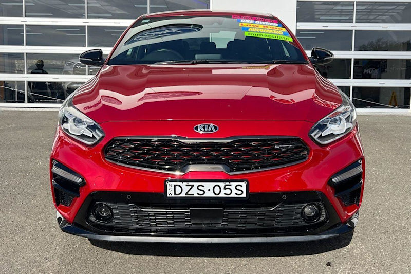 2019 Kia Cerato BD MY19 GT DCT Runway Red 7 Speed Sports Automatic Dual Clutch Hatchback62936658465283112