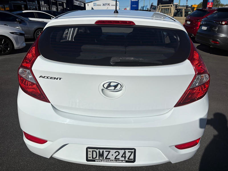 2017 Hyundai Accent RB4 MY17 Active White 6 Speed Manual Hatchback62934696316929113