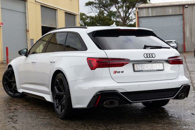 2024 Audi RS6 4K MY25 performance Avant Tiptronic Quattro White 8 Speed Sports Automatic Wagon62932712388099113
