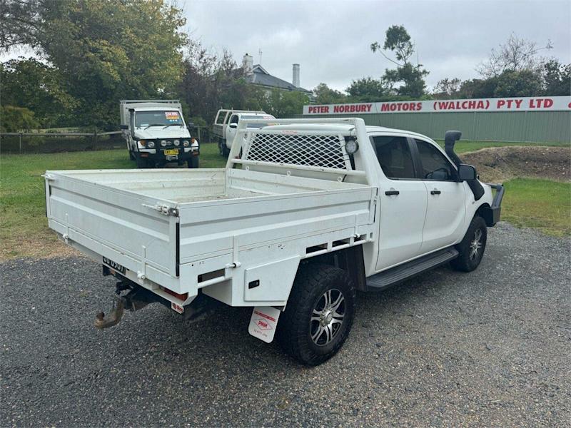 2017 Mazda BT-50 MY16 XT (4x4) White 6 Speed Manual Dual Cab Chassis62937622166147113