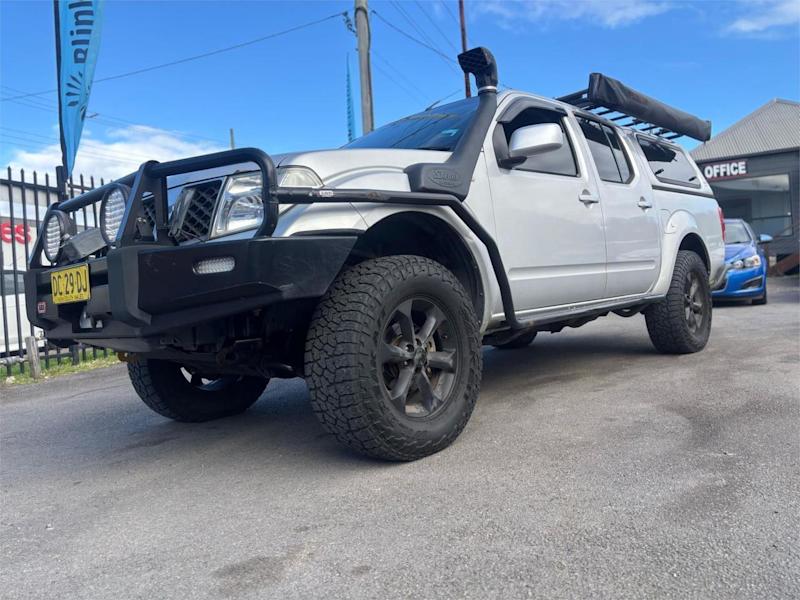 2007 Nissan Navara D40 ST-X (4x4) Silver 6 Speed Manual Dual Cab Pick-up62935685093507112