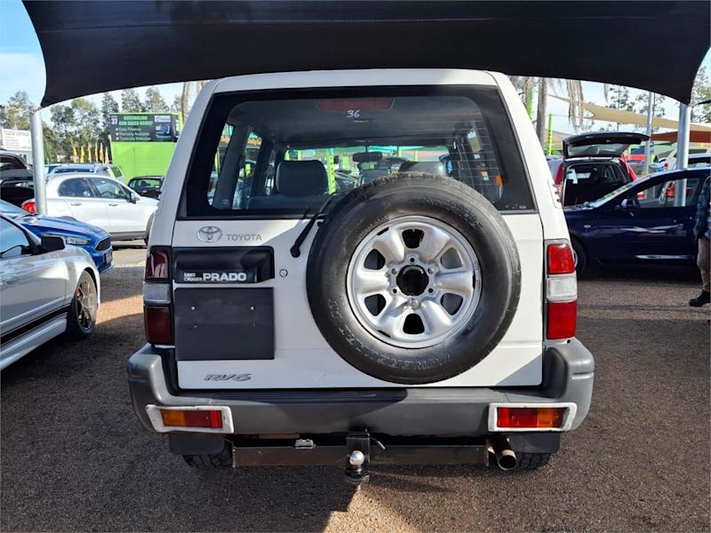 1996 Toyota Landcruiser Prado VZJ95R RV6 White 4 Speed Automatic Wagon62934707883011114