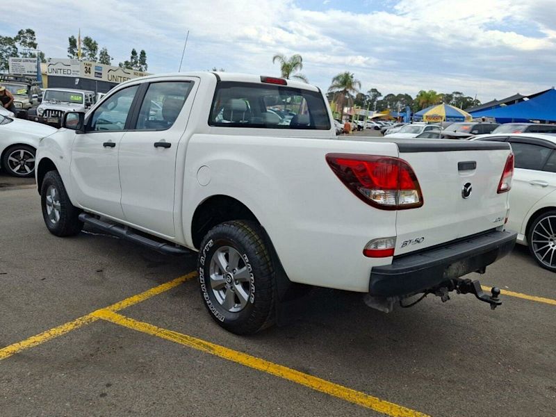 2016 Mazda BT-50 UR0YG1 XT White 6 Speed Sports Automatic Utility62935689577986114