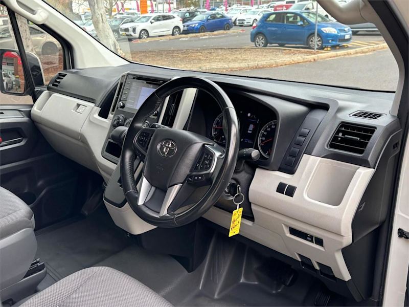 2019 Toyota HiAce GRH300R LWB White 6 Speed Sports Automatic Van62934694727683114