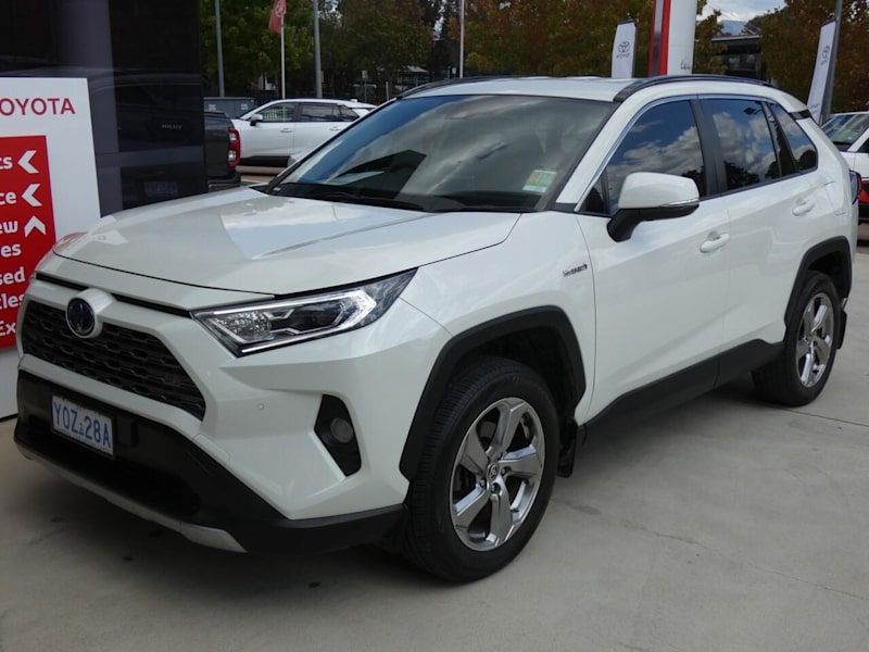 2021 Toyota RAV4 Axah54R GXL (AWD) Crystal Pearl Continuous Variable Wagon62938582363011111