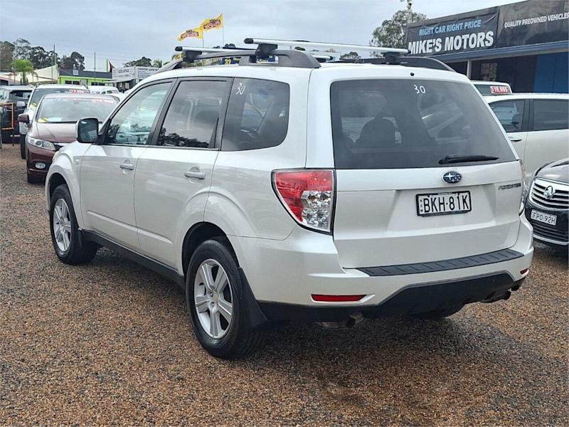 2009 Subaru Forester S3 MY10 XS AWD Premium White 4 Speed Sports Automatic Wagon62932714821377113