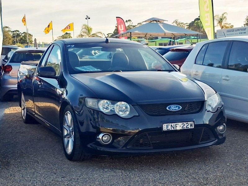 2010 Ford Falcon FG XR8 Ute Super Cab Black 6 Speed Manual Utility62882768393601116