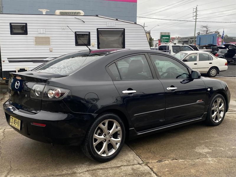 2009 Mazda 3 BK10F2 MY08 Maxx Sport Black 5 Speed Manual Sedan62935693536641112