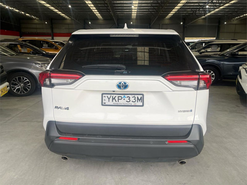 2020 Toyota RAV4 Axah54R GX eFour White 6 Speed Constant Variable Wagon Hybrid62933708786178114
