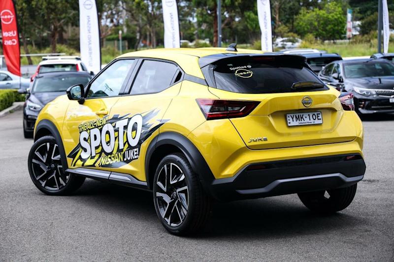 2024 Nissan Juke F16 MY24 Ti DCT 2WD Yellow 7 Speed Sports Automatic Dual Clutch Hatchback62933715133697111
