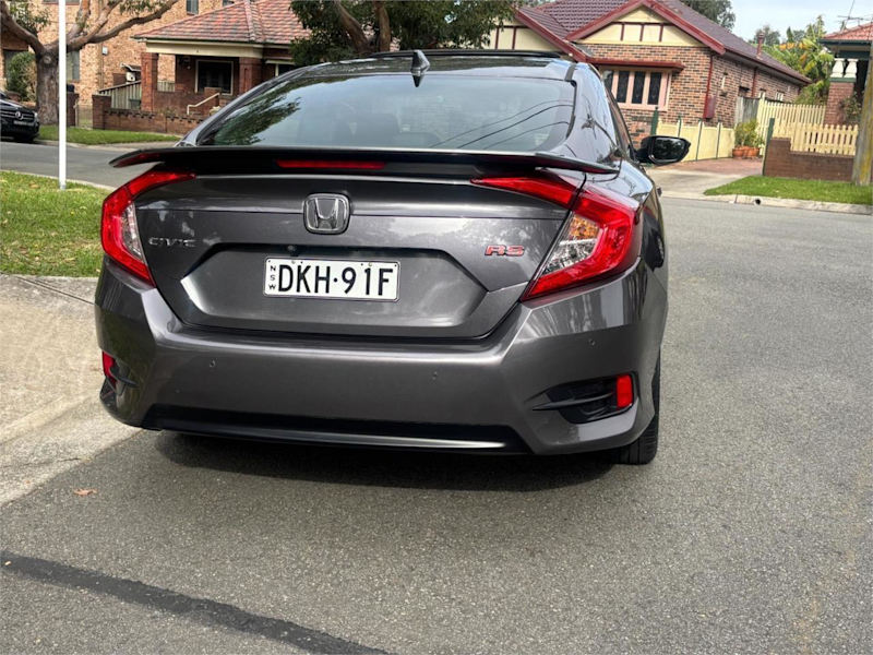 2016 Honda Civic MY16 RS Grey Continuous Variable Sedan62936662577922113