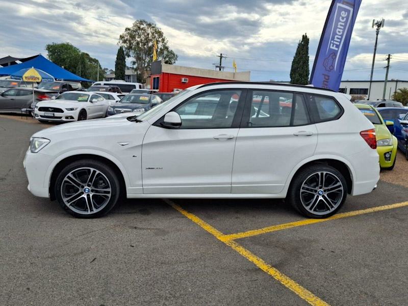 2017 BMW X3 F25 LCI xDrive30d Steptronic White 8 Speed Sports Automatic Wagon62935689387265113
