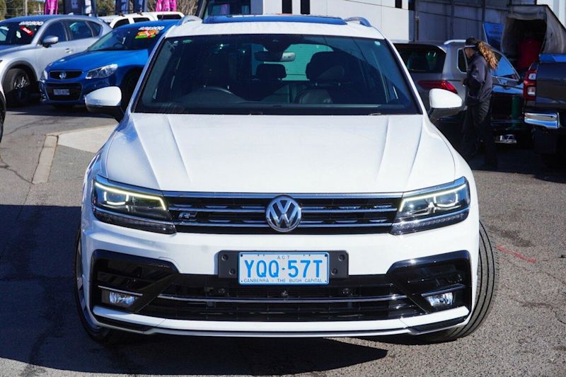 2017 Volkswagen Tiguan 5N MY18 162TSI DSG 4MOTION Highline Pure White 7 Speed62935686784386111