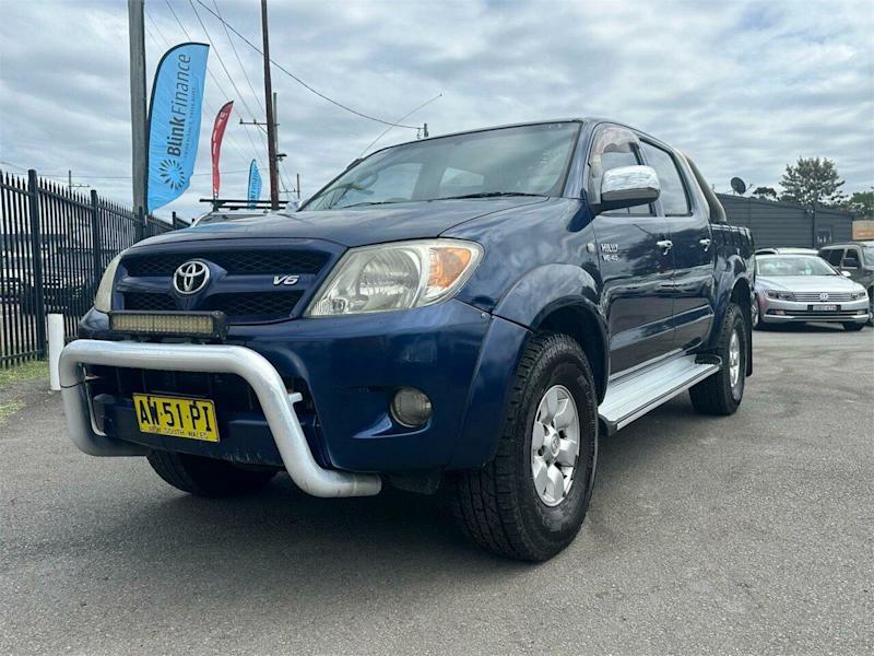 2008 Toyota Hilux GGN25R 08 Upgrade SR5 (4x4) Blue 5 Speed Manual Dual Cab Pick-up62933710217218113
