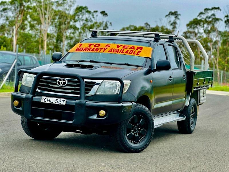 2012 Toyota Hilux KUN26R MY12 SR (4x4) Blue 5 Speed Manual Dual Cab Chassis62885350325250114