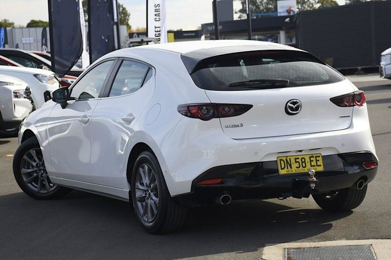 2020 Mazda 3 BP2H76 G20 SKYACTIV-MT Pure White 6 Speed Manual Hatchback62885350396547112