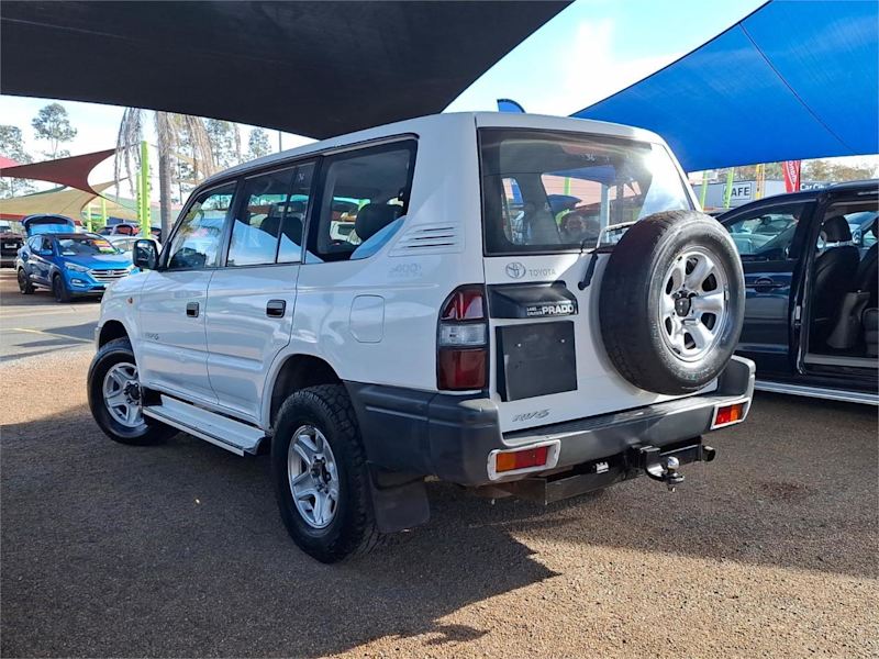 1996 Toyota Landcruiser Prado VZJ95R RV6 White 4 Speed Automatic Wagon62934707883011113