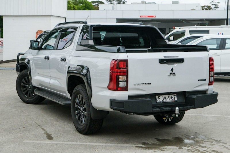 2024 Mitsubishi Triton MV MY24 GSR Pick-up Double Cab 4x4 White 6 Speed Sports Automatic Utility62933714042243113