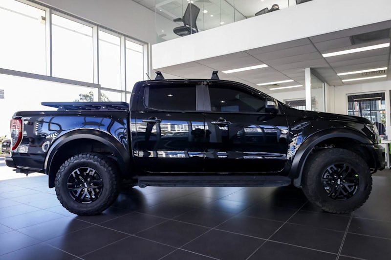 2021 Ford Ranger PX MkIII 2021.75MY Raptor X Pick-up Double Cab Black 10 Speed Sports Automatic62886406753922112