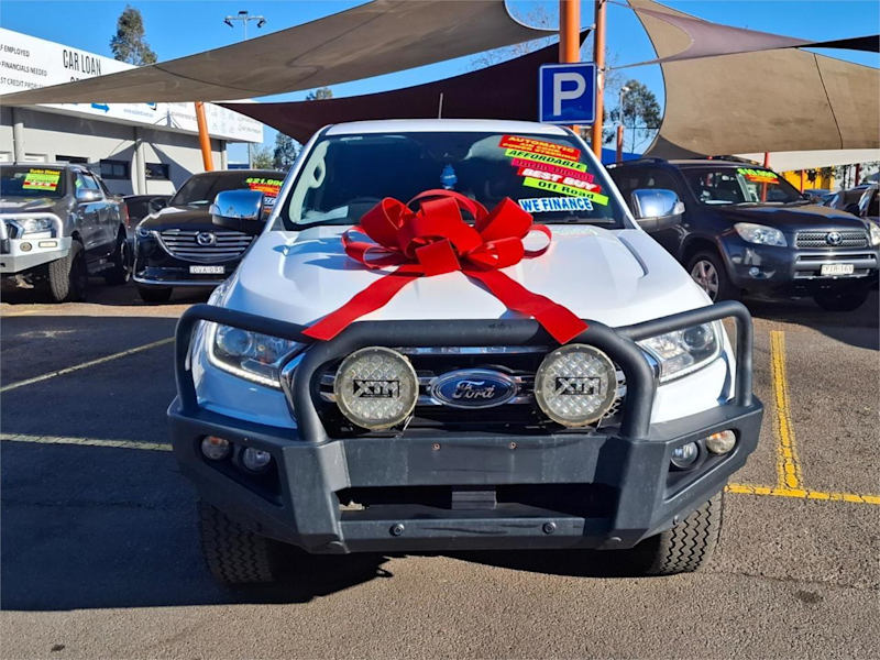 2018 Ford Ranger PX MkII 2018.00MY XLT Double Cab White 6 Speed Sports Automatic Double Cab62882765180675111