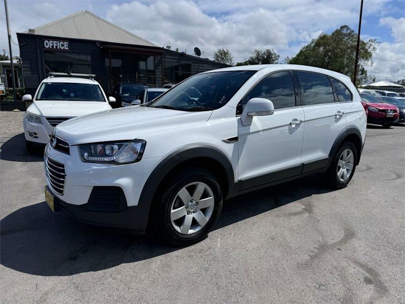 2016 Holden Captiva CG MY17 5 LS (FWD) White 6 Speed Automatic Wagon62936659773186114