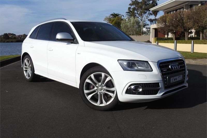 2014 Audi SQ5 8R MY14 3.0 TDI Quattro White 8 Speed Automatic Wagon62933706225923110