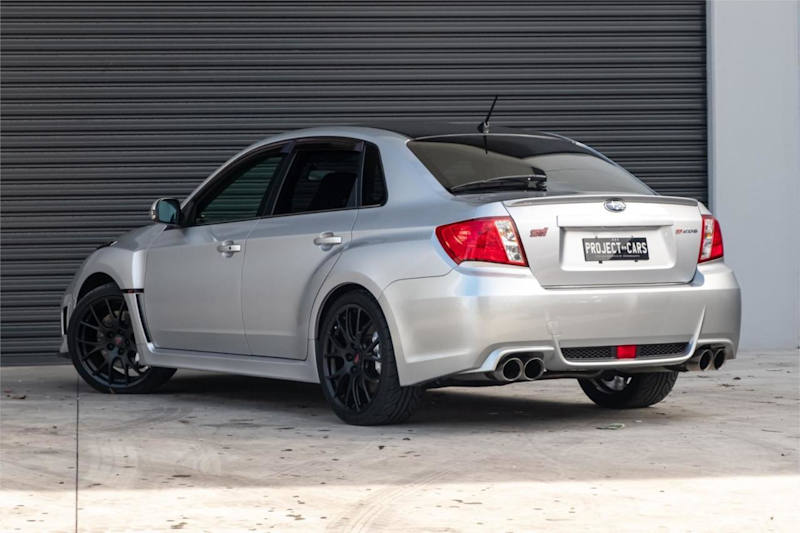 2012 Subaru Impreza MY12 G3 WRX STI S206 Sedan 4dr Man Silver Sedan62935690775425111