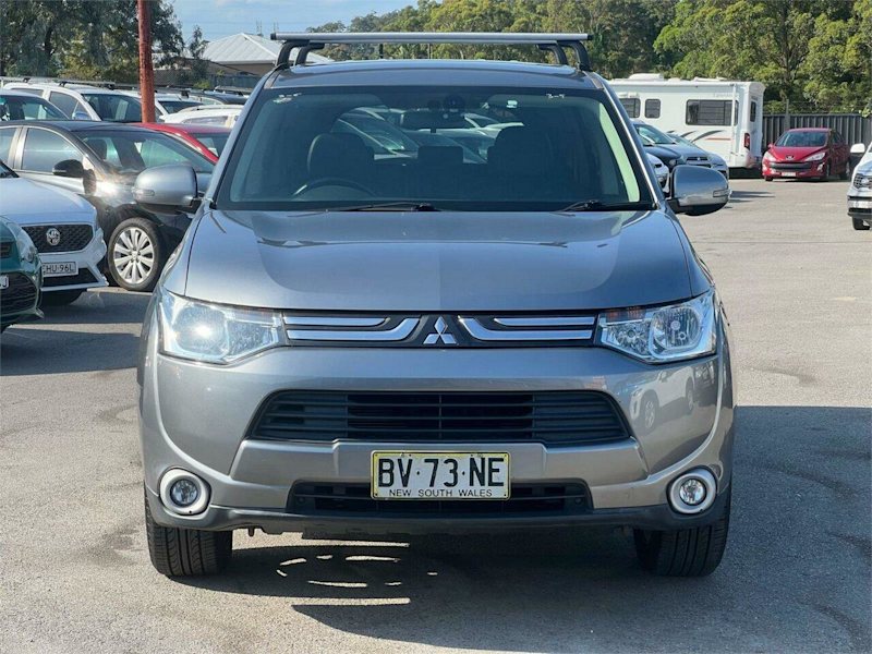 2013 Mitsubishi Outlander ZJ Aspire (4x4) Grey Continuous Variable Wagon62938584217730111