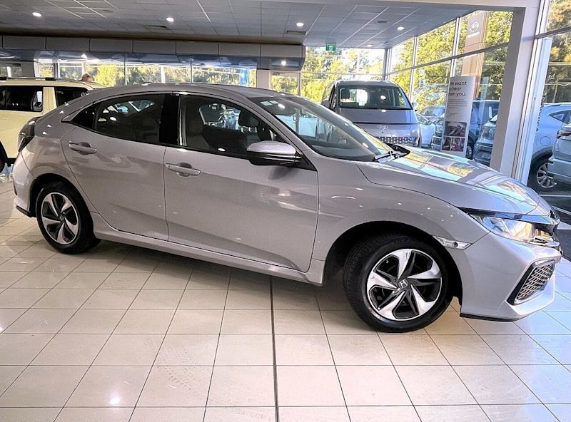 2019 Honda Civic MY19 VTi Silver Continuous Variable Hatchback62936663663106113