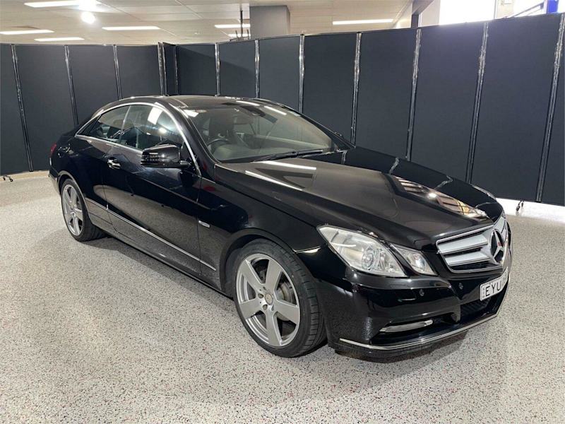 2011 Mercedes-Benz E250 207 MY11 CGI Elegance Black 5 Speed Automatic Coupe62935690682113116