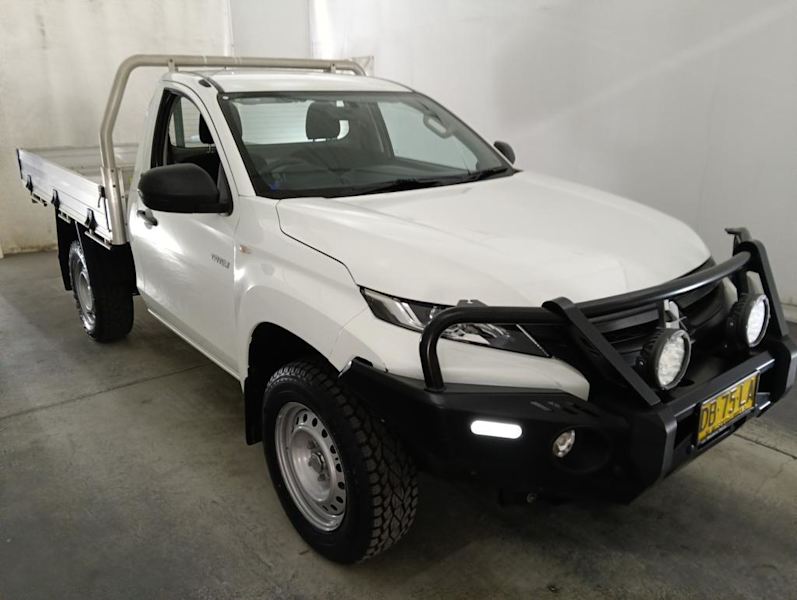 2021 Mitsubishi Triton MR MY22 GLX White 6 Speed Manual Cab Chassis62934706832515111