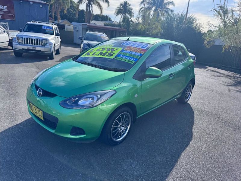 2009 Mazda 2 DE Neo Green 5 Speed Manual Hatchback62934698149635113