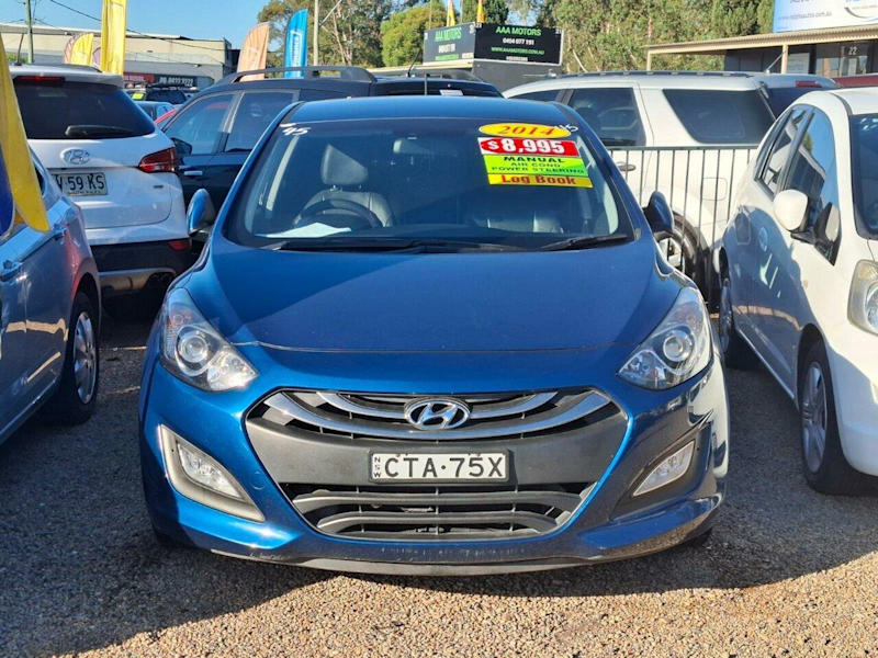 2014 Hyundai i30 GD2 MY14 Trophy Blue 6 Speed Manual Hatchback62935690885122111