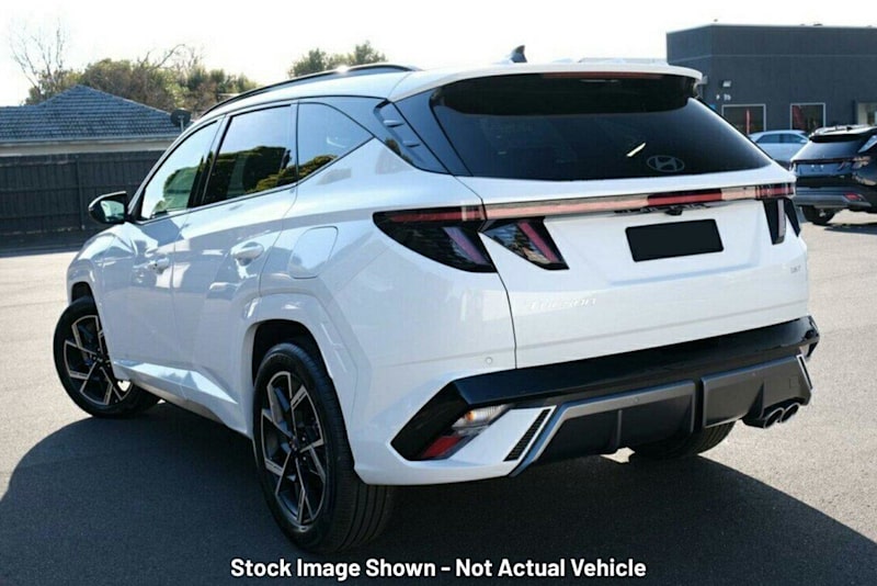 2025 Hyundai Tucson NX4.V3 MY25 Elite D-CT AWD N Line White Cream 7 Speed63437623408130113