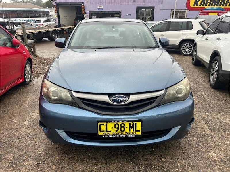 2010 Subaru Impreza MY10 R (AWD) Blue 5 Speed Manual Hatchback62882766885249111