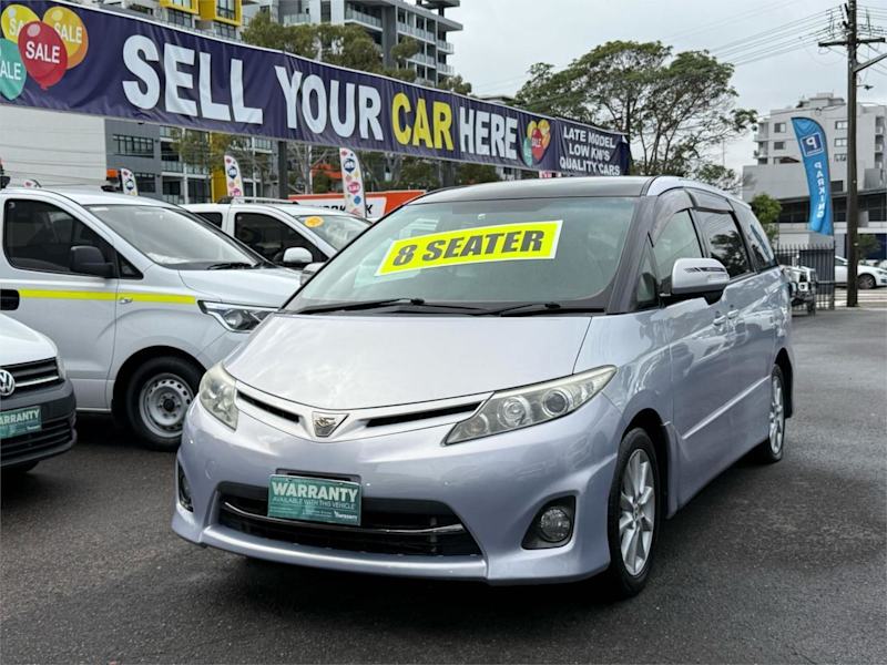 2011 Toyota Estima AHR20W Aeras G Silver Continuous Variable Wagon62932712372098113