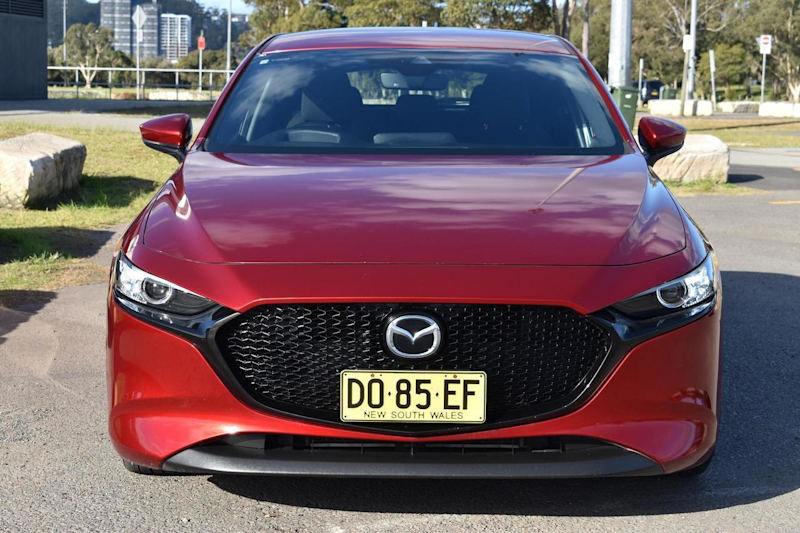 2019 Mazda 3 BP2S7A G20 SKYACTIV-Drive Evolve Red 6 Speed Sports Automatic Sedan62935682717443111