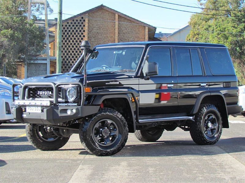 2024 Toyota Landcruiser 70 Series Gdjl76R LC76 GXL + Diff Locks Eclipse Black 6 Speed Automatic62935689413506112