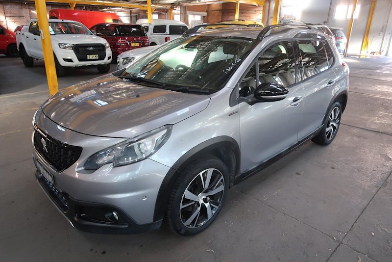 2018 Peugeot 2008 A94 MY18 GT-Line Silver 6 Speed Sports Automatic Wagon62935690795139113