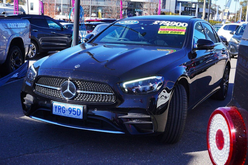 2022 Mercedes-Benz E-Class W213 803+053MY E350 9G-Tronic Black 9 Speed Sports Automatic Sedan62934699339394112