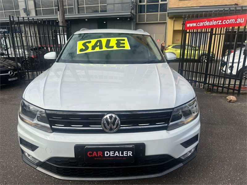 2017 Volkswagen Tiguan 5NA MY18 110 TSI Comfortline White 6 Speed Direct Shift Wagon62882734608001111