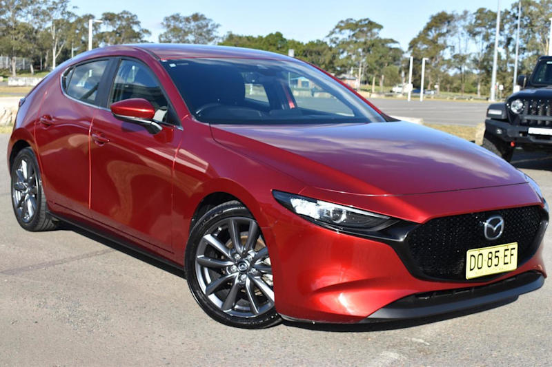 2019 Mazda 3 BP2S7A G20 SKYACTIV-Drive Evolve Red 6 Speed Sports Automatic Sedan62935682717443110