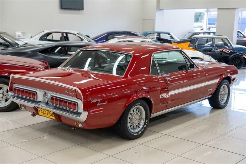 1968 Ford Mustang Candy Apple Red 3 Speed Automatic Hardtop62936663202049113