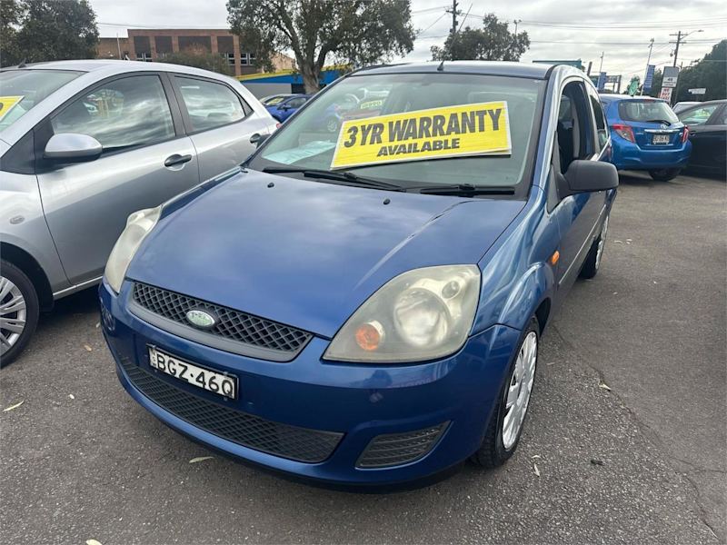2008 Ford Fiesta WQ LX Blue 4 Speed Automatic Hatchback62934703232515113