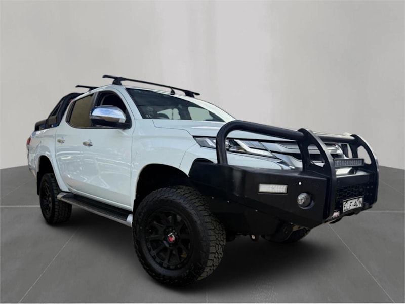 2019 Mitsubishi Triton MR GLX White 6 Speed Sports Automatic Utility62932713458307110