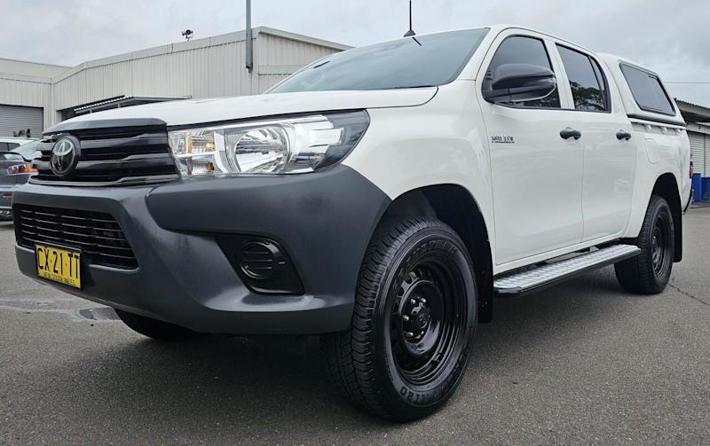 2020 Toyota Hilux GUN125R Workmate Double Cab White 6 Speed Sports Automatic Utility62934704232706113