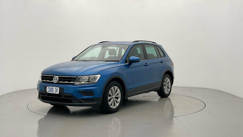 2017 Volkswagen Tiguan 5NA MY18 110 TSI Trendline Blue 6 Speed Direct Shift Wagon62933714969730112