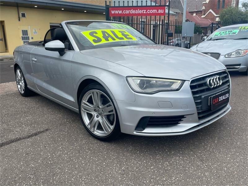 2014 Audi A3 8V S/Back 1.4 TFSI Attraction CoD Silver, Chrome 7 Speed Auto Direct Shift Hatchback62882766458371110