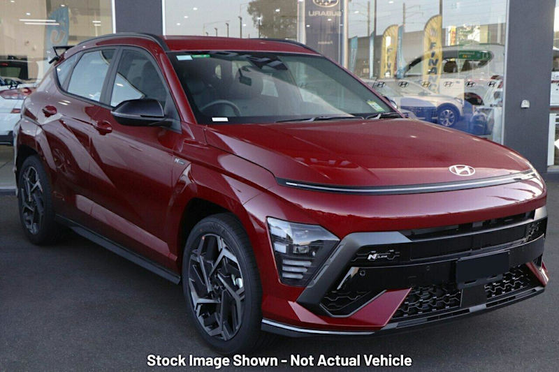 2024 Hyundai Kona SX2.V2 MY25 N Line AWD Ultimate Red 8 Speed Sports Automatic Wagon62936660597635111