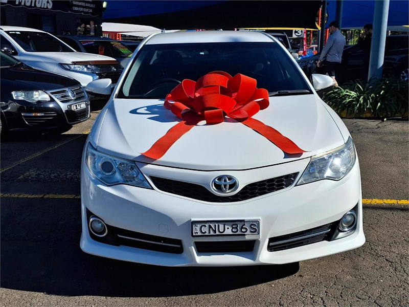 2012 Toyota Camry ASV50R Atara R White 6 Speed Sports Automatic Sedan62882730609026111